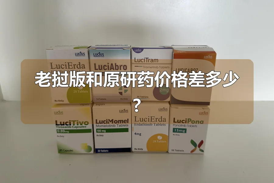 老挝版和原研药价格差多少?